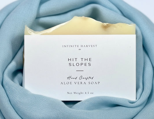Bar of Aloe Vera Soap Called Hit the Slopes