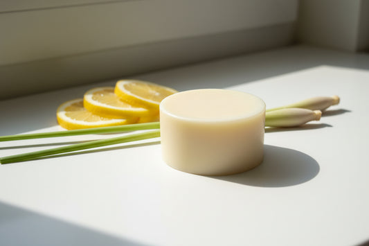 a solid conditioner bar called citrus light