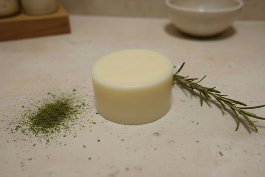 Solid conditioner bar called root revival